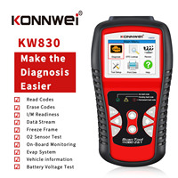 Escáner de Diagnóstico de Vehículos KONNWEI KW830, Lector de Códigos OBD2 para Equipos de Taller, Flujo de Datos en Tiempo Real, Precio Directo de Fábrica