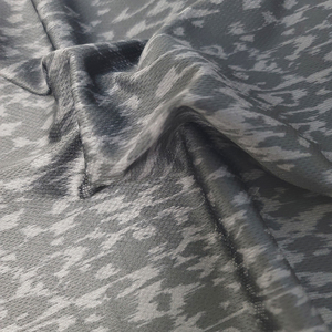 Chất lượng cao in jinmao hai mặt vải với kết cấu chải là rất đàn hồi, thời trang cho chạy bộ phù hợp với - Product Image 5