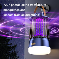 Lampe anti-moustiques LED électrique UV, lampe anti-moustiques, répulsif contre les insectes, certifié CE FCC RoHS, lumière UV électronique, tueur d'insectes