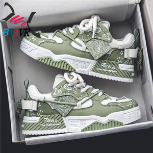 Zapatos Deportivos Casuales de Verano para Hombre 2025, Transpirables, Ligeros, Antideslizantes, con Suela Gruesa para Aumentar la Estatura - Product Image 1