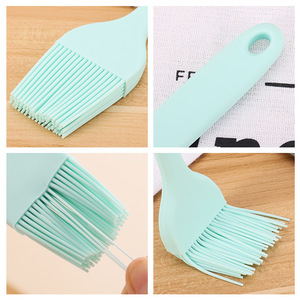 <b>Silicone</b> Oil Brush Thickened High Temperature Resistant Baking Barbecue Brush Reusable Household Cooking <b>Tool</b> - Product Image 1