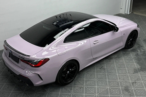 Film de protection de carrosserie automobile gris violet brillant PET 7,5 mil avec technologie Air Release et auto-réparation, film vinyle changeant de couleur PPF - Product Image 4