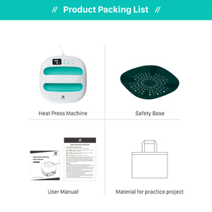 EASYCOUNT Mini <span class=keywords><strong>Prensa</strong></span> Térmica Portátil 2 en 1, Impresora de Sublimación, Máquina de Impresión de Camisetas - Product Image 6