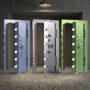 Backup door dual protection security warehouse outdoor furniture steel anti-theft doors for bank home warehouse hotel shopping - Product Image 3