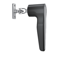 Poignée de porte à compression moderne en acier inoxydable pour chambre froide, four combiné, congélateur et loquet d'armoire de cuisine