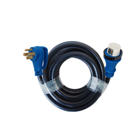 Câble STW robuste de calibre 6/3+8/1, 14-50P à SS2-50R pour camping-car, remorque et raccordement générateur-prise domestique