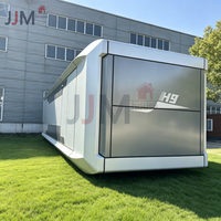 JJM Luxury Maison Capsule Spatiale Modulaire Préfabriquée Intelligente 1 ou 2 Étages, 2 Chambres, 20ft x 40ft, pour Hôtel