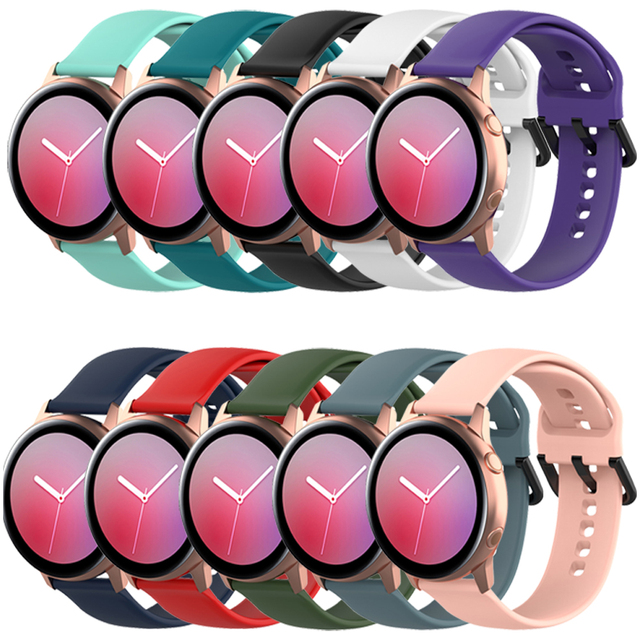 2023new Silicone Strap Watch Band for Samsung Galaxy Watch Active R500 Smart Watch