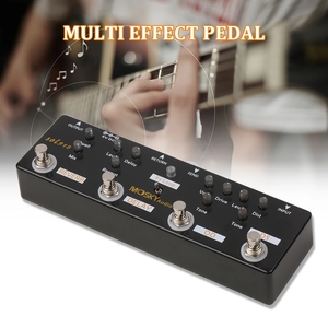 Nouveau boîtier multi-effets <span class=keywords><strong>de</strong></span> pédale d'effet <span class=keywords><strong>de</strong></span> guitare électrique pour la distorsion <span class=keywords><strong>de</strong></span> retard <span class=keywords><strong>de</strong></span> basse Overdrive Chorus True Bypass Switch Power Supply - Product Image 6