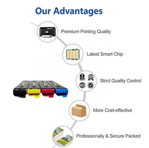 Cartuchos de tóner compatibles con Chinamate C560 para impresoras Color 550/560/570/C60/C70, el más nuevo Chip inteligente importado en polvo de tóner - Product Image 2