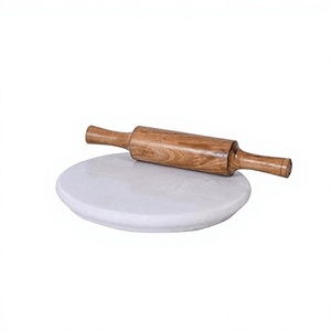 Admirable Design Marble <b>Rolling</b> Board With Wooden <b>Rolling</b> Pin Chakla Belan For <b>Kitchen</b> Accessories In <b>Bulk</b> - Product Image 1