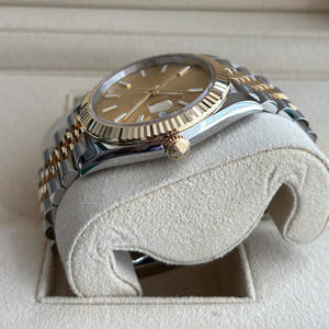 Lujo 40mm Mecánico automático Caja de acero inoxidable Reloj 904L Acero inoxidable Esfera blanca con cristal de zafiro - Product Image 4