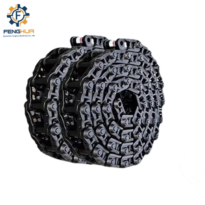 Pièces de train de roulement E100 E200 E200B, ensemble de chaînes de chenilles pour pièces de rechange d'excavatrice - Product Image 4