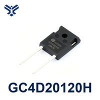 Diode de redressement à barrière Schottky en SiC GC4D20120H 1200V 20A TO-247-2 en carbure de silicium, à travers trou, à récupération zéro, conforme RoHS