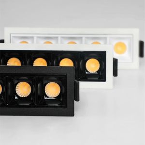 Nueva llegada diseño moderno 9W 12W 15W Cob empotrado LED aluminio Downlights parrilla Luz de techo para Hotel IP44 clasificado - Product Image 4