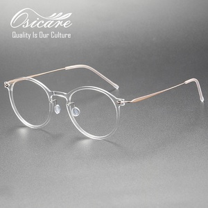 Monture <span class=keywords><strong>de</strong></span> lunettes optiques mixte pour hommes et femmes, en nylon ultra-léger, <span class=keywords><strong>plastique</strong></span> OEM, titane Lindbergh, <span class=keywords><strong>de</strong></span> marque <span class=keywords><strong>de</strong></span> créateur - Product Image 1