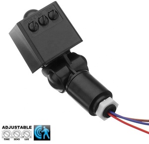 Bán buôn ngoài trời 360 độ có thể điều chỉnh <span class=keywords><strong>Led</strong></span> cảm biến chuyển động chuyển đổi tự động điều khiển ánh sáng cho bay cao đèn pha làm ABS - Product Image 3