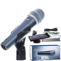 Microphone vocal dynamique professionnel Beta57A, filaire, cardioïde, léger, pour les performances sur scène