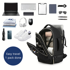 Sac à dos unisexe élégant multifonctionnel pour le sport en plein air, imperméable, pour les voyages, avec fermeture éclair, en polyester, pour le bureau, l'ordinateur portable, décontracté, pour les étudiants - Product Image 2