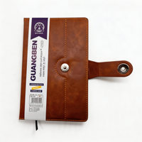 Carnet de notes professionnel A5 en cuir PU personnalisé, faible MOQ 200 pièces, reliure cousue, 120 feuilles, agenda promotionnel