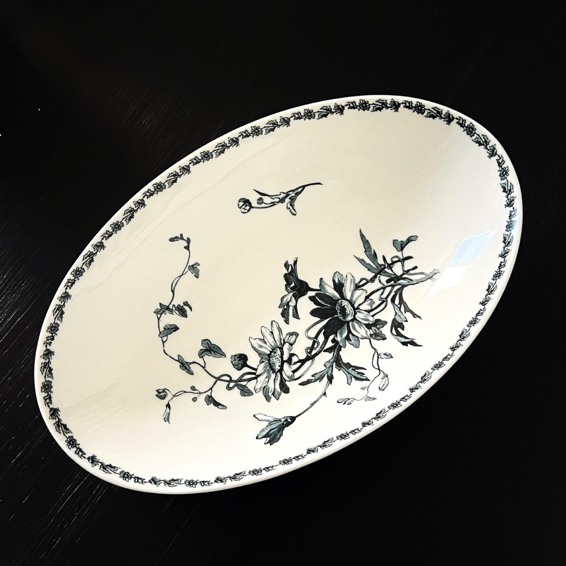 ดอกเดซี่สีน้ำเงินย้อนยุค