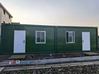Contenedor Modular Apilable de Dos Pisos de 20 Pies, Desmontable, Transpirable, Diseño Moderno para Dormitorios, Hoteles, Espacios de Vivienda en Campus