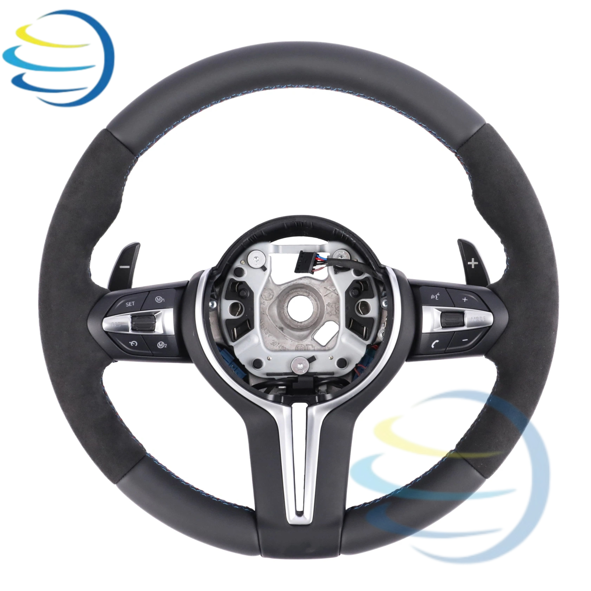 Cuero + media gamuza sintética