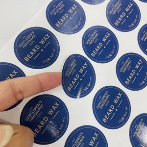 Autocollants personnalisés avec logo, étiquettes adhésives, papier vinyle imperméable, autocollants ronds de remerciement, étiquettes d'emballage en rouleau, autocollants personnalisés - Product Image 1