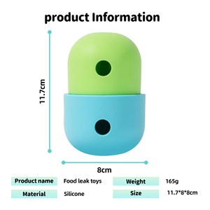 Juguete Educativo para Perros con Sonido, Ecológico, de Silicona, Resistente a Mordidas, con Dispensador de Comida y Alivio del Estrés - Product Image 3