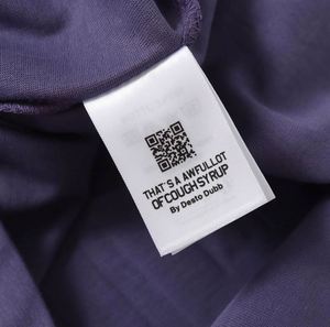 T-shirt da uomo oversize con spalle scese, 100% cotone di alta qualità, stampa 'THAT'S <span class=keywords><strong>a</strong></span> AWFUL LOT of COUGH SYRUP', scansionabile - Product Image 4