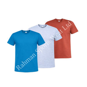 เสื้อยืดคอกลมแขนสั้นผู้ชาย ผ้าฝ้ายถัก 100% 220 GSM คุณภาพดี เป็นมิตรกับสิ่งแวดล้อม พร้อมสำหรับการสกรีน - Product Image 2