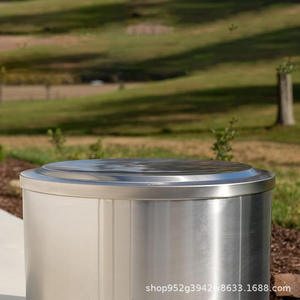 Tapa para Estufa de Leña de Acero Inoxidable KZGZ, Resistente al Viento, Hecha a Medida, Accesorio para Estufa de Camping al Aire Libre - Product Image 1