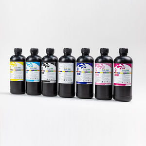 Premium 1000ml UV-inktcartridge voor E-pson industriële printkoppen, compatibel met zachte en harde ondergronden - Product Image 2