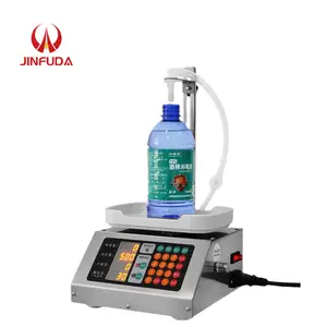 CSY-4200 Gear pump corrosion-resistant toilet cleaning liquid oil stain cleaning automatic weighing filling machine