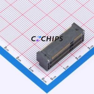 X1304WVS-52H-LPV10 PCI/PCIe Connector SMD Connector mPCI-E 52P 36P Horizontal Mount - Product Image 2