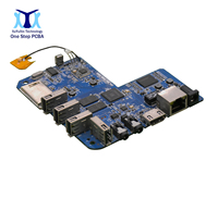 Services de fabrication à guichet unique de conception de circuits imprimés professionnels pour décodeurs Matériau FR-4 1-32 couches Certification IATF 16949