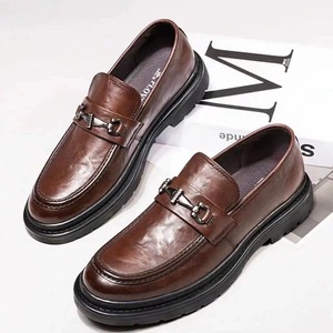 Autumn-inspired new men’s business casual leather <b>shoes</b> <b>soft</b> leather beanies trendy men’s <b>shoes</b> stylish driving <b>shoes</b> - Product Image 3