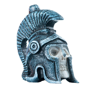 Casque de Chevalier Romain en Résine, Crâne, Ocarina Aztec Authentique, Jouet d'effaroucheur pour Fête d'Halloween Horreur - Product Image 4