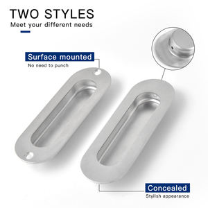 مقابض من الستانلس ستيل برونزية عتيقة HJY درج وسرافة كلاسيكية شرقية للاستخدام في المطبخ - Product Image 2