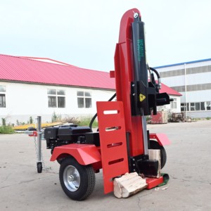 Máy chẻ củi bằng xăng thương mại Trung Quốc, động cơ nhỏ, thủy lực, kéo gỗ, máy chẻ củi đứng, máy xăng để bán - Product Image 4