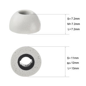 Defean-oreillettes en mousse à mémoire de forme, oreillettes de remplacement en mousse à mémoire de forme pour TWS Samsung <span class=keywords><strong>Galaxy</strong></span> <span class=keywords><strong>buds</strong></span> Pro - Product Image 2