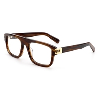 Gafas Ópticas de Acetato de Alta Calidad, Unisex, Montura Completa, Hechas a Mano, Duraderas, con Protección Contra Luz Azul, para Uso Diario, en Oferta