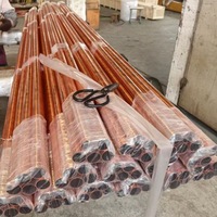 Tube en cuivre en spirale R410A en alliage, dégraissé, pour climatisation, déphosphoration C11000 avec services de cintrage et de soudage
