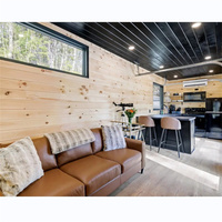 Maison modulaire coulissante modifiée en conteneur d'expédition à domicile portable
