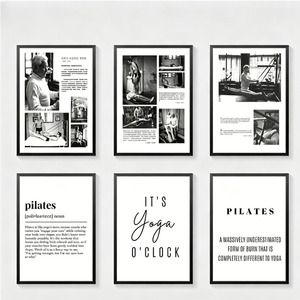 Art décoratif pour studios de Pilates, studios de yoga et studios de récupération post-partum minimalistes : Introduction à l'art mural - Product Image 1