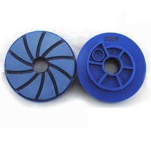 4 pollici morat chiocciola lucchetto lucidatura tamponi personalizzabile OEM opzione per cemento marmo pietra lucidatura - Product Image 2