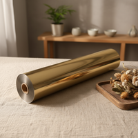 Feuilles de feuille d'or génériques 64cm*120m (matériau PET) pour impression sur papier et marquage à chaud - Durables et élégantes