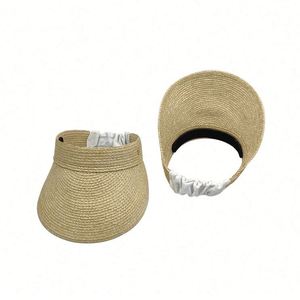 Promotional Straw Visors <b>Hat</b> Summer Beach <b>Hat</b> <b>for</b> Women - Product Image 3