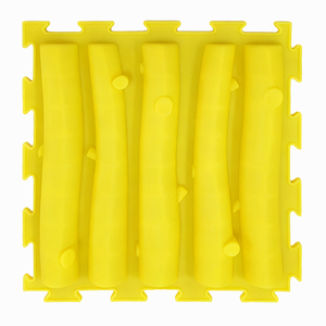 Teka-teki sensorik Set alas kaki akupresur, silikon Fidget mainan pendidikan modul karpet ortopedi untuk hiburan olahraga - Product Image 1