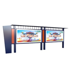 Panneau publicitaire extérieur en acier inoxydable, rectangulaire, mural, étanche, résistant aux UV, durable, pour avis publics sur campus - Product Image 2